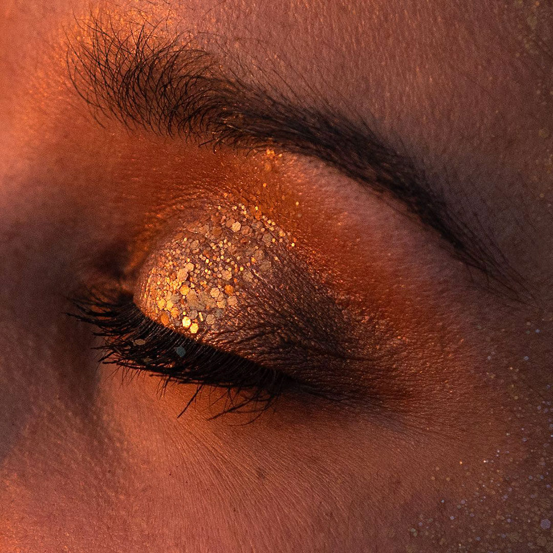 Augen-Make-up mit Gravé dans la Brique